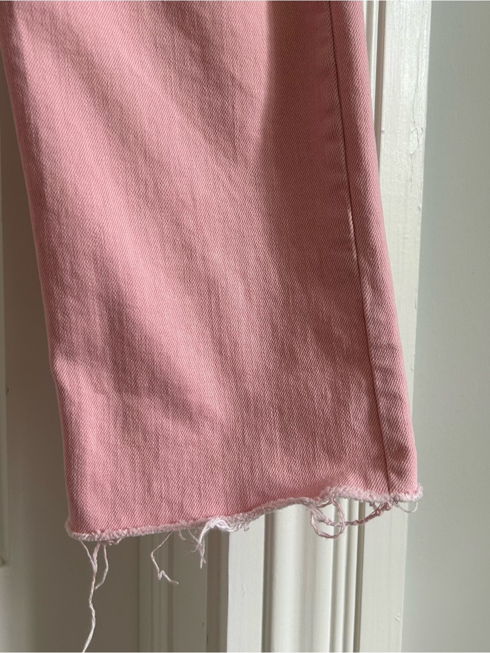 GAP Straight Leg Jeans in Soft Pink - Picture 4 of 8
